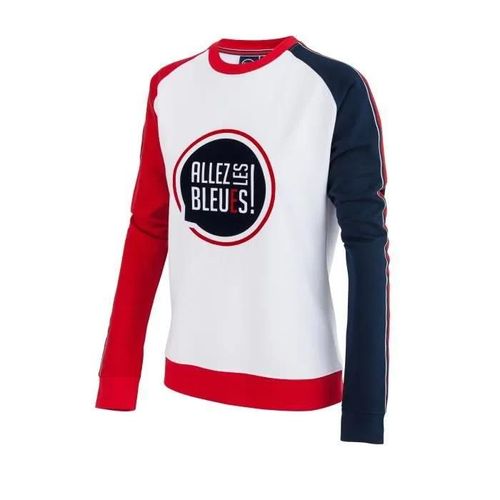 S - Sweat Shirt France - Collection Officielle Allez Les Bleus - Femme - S