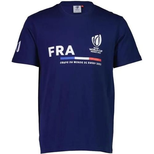 S - T-Shirt France - Rwc - Collection Officielle Coupe Du Monde De Rugby 2023