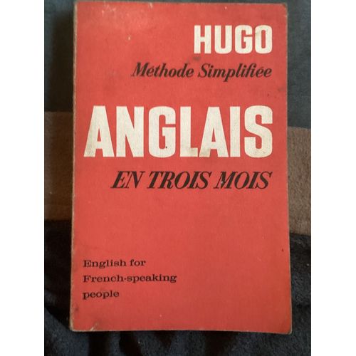 Anglais En Trois Mots Hugo Méthode Simplifiée 
