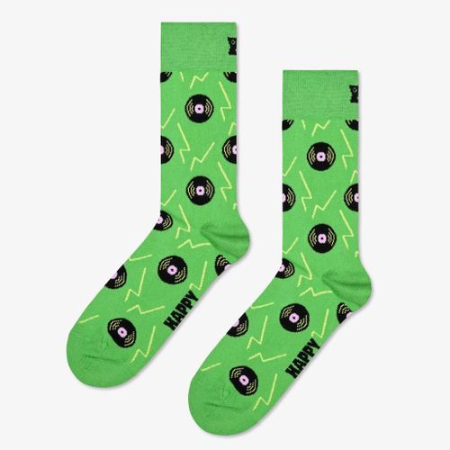 Happy Socks Vinyl Green Sock Colour Vert