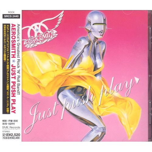 Aerosmith - Just Push Play (Hard Rock) [ Cd - 1er Pressage Japonais - 2001 - Sme Records Srcs 2440]