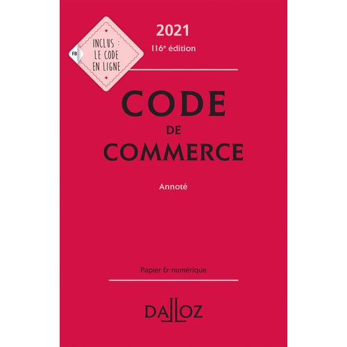 Code De Commerce 2021