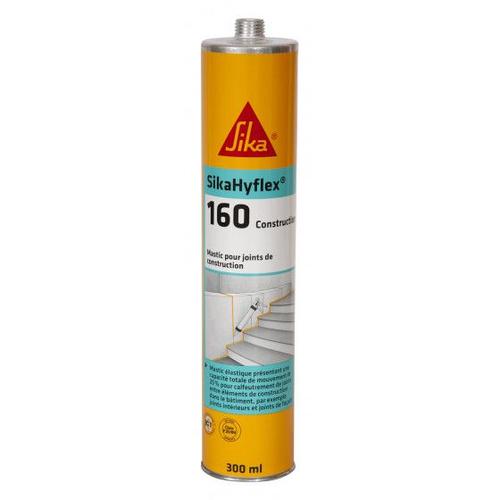 Mastic Élastique Sikahyflex-160 Construction Cartouche - Blanc | 0,3 L