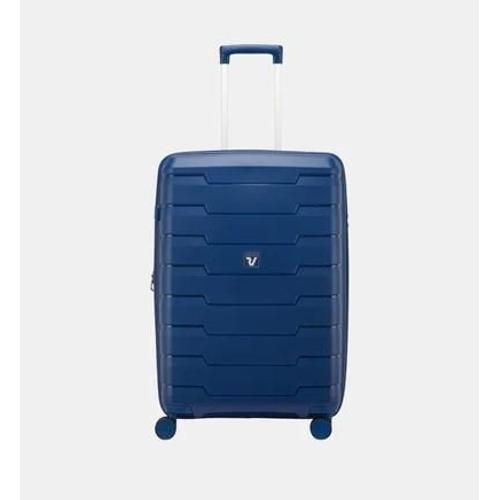 Roncato - Valise extensible rigide M Skyline 4R 70 cm - Bleu