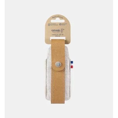 Opinel - Étui À Couteau Outdoor En Cuir Régénéré - Naturel