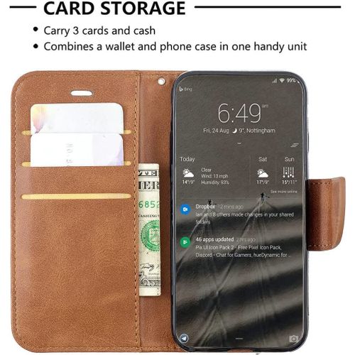 Coque Pour Zte Blade V10 Coque Compatible Avec Zte Blade V10 Coque Etui Housse Case Cover Yzw Brown