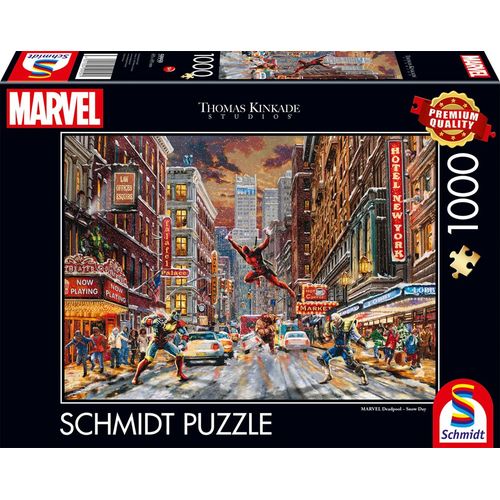 Puzzles Deadpool, Snow Day, 1000 Pcs