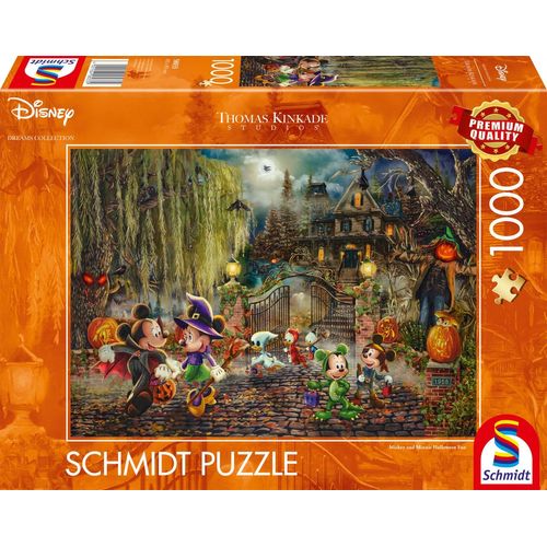 Schmidt Spiele Disney, Mickey & Minnie Halloween Fun, 1000 Pcs