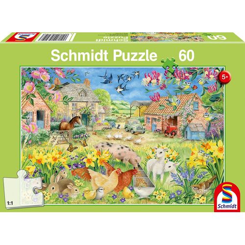 Puzzles Ma Petite Ferme, 60 Pcs