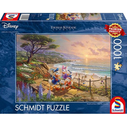 Puzzles Disney, Donald & Daisy, A Duck Day Afternoon,1000 Pcs