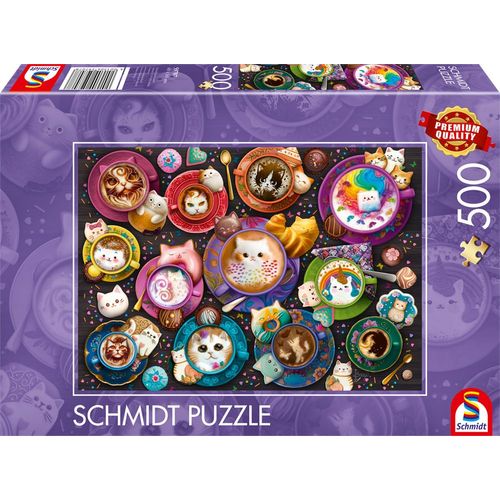 Puzzles Chat-Puccino, 500 Pcs