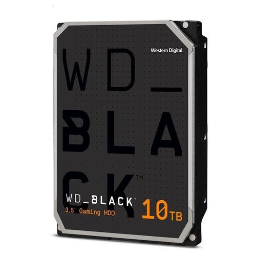 WD_BLACK WD102FZBX - Disque dur - 10 To - jeu - interne - 3.5" - SATA 6Gb/s - 7200 tours/min - mémoire tampon : 512 Mo
