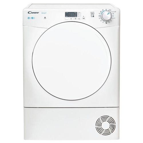 Sèche-linge Candy SMART CSE C10LF-S - 59.6x58.5x85 cm (lxpxh) - chargement frontal - blanc