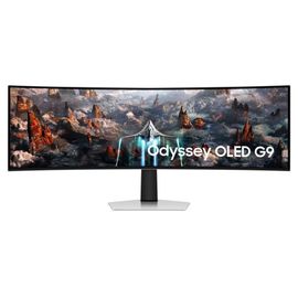 Samsung Odyssey OLED G9 S49CG934SU - Ecran gaming OLED incurvé  49" - 5120 x 1440 Dual Quad HD @ 240 Hz - 250 cd/m² - 1000000:1 - DisplayHDR 400 True Black - 0.03 ms