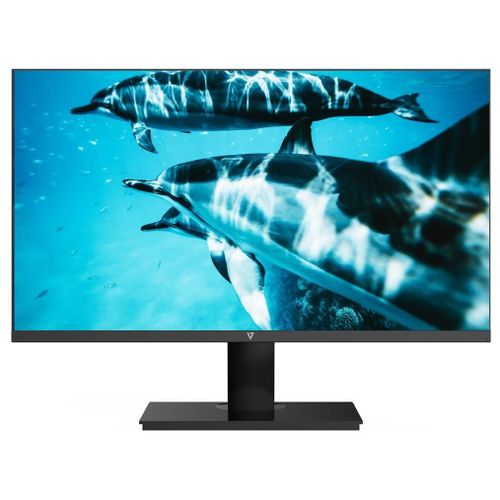 V7 L270V0-E - Écran LED - 27" - 1920 x 1080 Full HD (1080p) - IPS - 250 cd/m² - 1000:1 - 5 ms - HDMI, VGA - haut-parleurs - noir