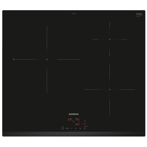 Siemens - Table induction 60cm 3f t 3 biseaux eh631bjb6e