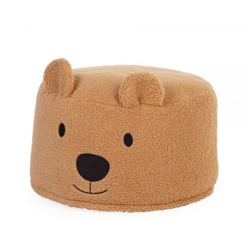 Pouf Enfant Teddy Bear Beige - 40 Cm