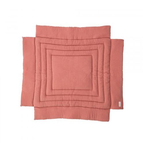 Tapis De Parc Carré Rose Poudré