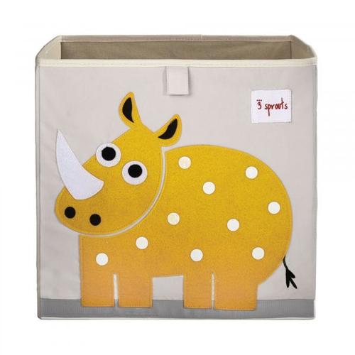 Cube De Rangement Rhinocéros 33 X 33 Cm