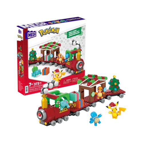 Pokémon - Jeu De Construction Mega Construx Train Des Fêtes