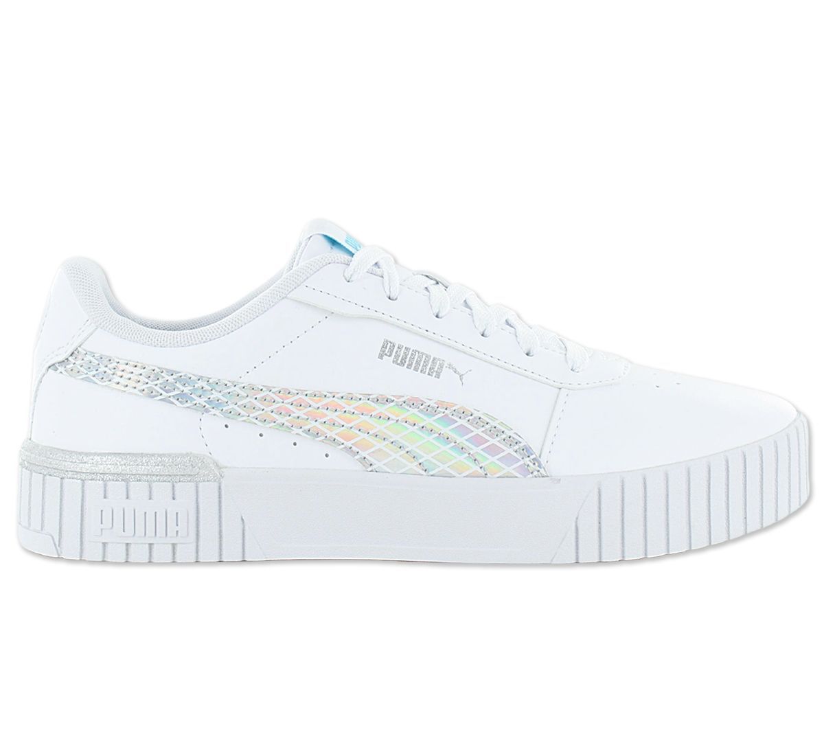 Puma Carina 2.0 Mermaid Baskets Sneakers Chaussures Blanc 389742s01