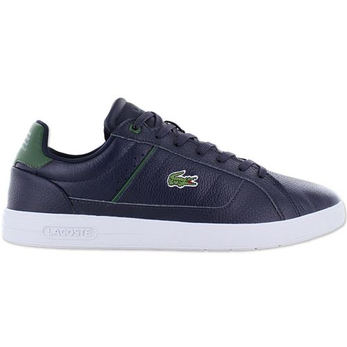 Lacoste Europa Pro 123 Baskets Sneakers Chaussures Cuir Navysbleu 745sma00657b4