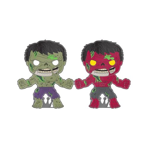 Marvel Zombie - Pin Pin's Pop! Émaillé Hulk (Glow-In-The-Dark) 10 Cm
