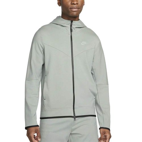 Sweat À Capuche Et Zip Tech Fleece Lightweight Vert - Dx0822-330 - Xl