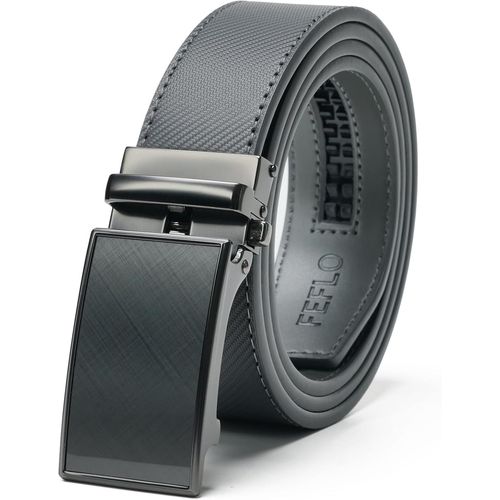 Ceinture Homme ¿¿ Cliquet Avec Boucle Automatique, Ceinture Sans Trou R¿¿Glable Pour Costume Et Jeans