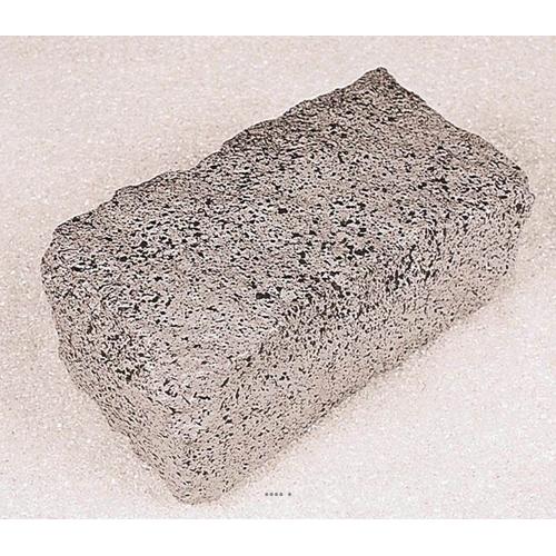 Pierre artificielle type grand pave en Plastique soufflé L 400x140 mm