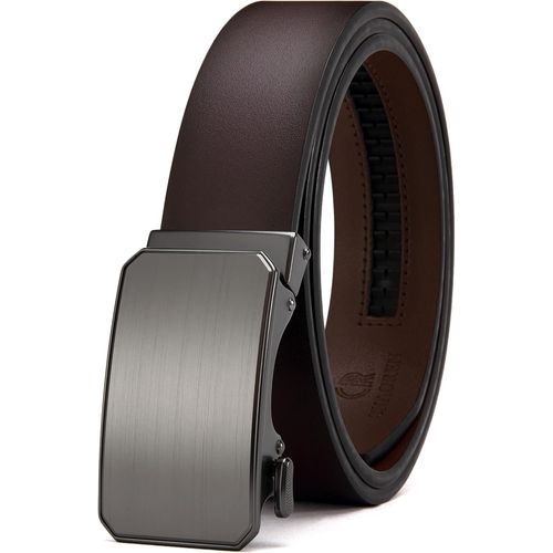 Ceinture Automatique Pour Hommes, Ceinture En Cuir ¿¿ Cliquet Pour Hommes D'affaires, Ceinture Large 35mm, Taille Adapt¿¿E