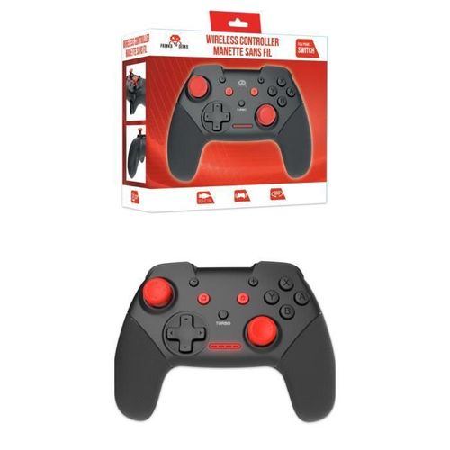 Manette Switch Sans Fil Bluetooth Pour Nintendo Switch Noire