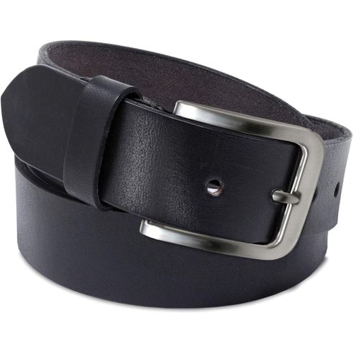 Ceinture En Cuir Pour Femmes En Cuir De Buffle Robuste De 4mm, Vintage Jeans-Ceinture Avec Boucle D'¿¿Pine 38mm