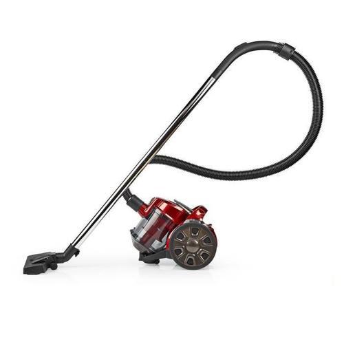 Aspirateur Design Sans sac 700 W Capacité de poussière: 1.5 l Combi Brosse Rayon d'action: 7 m Filtre à air HEPA Rouge/Anthracite