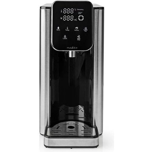 Théière électrique Tea Time - Système de chauffe rapide - Capacité - 2,7L avec affichage température numérique- distributeur d?eau