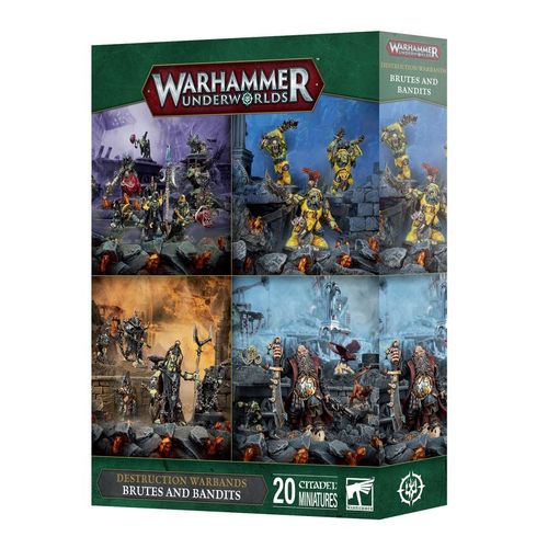 Warhammer Underworlds - Bandes De La Destruction : Brutes Et Bandits 34-007