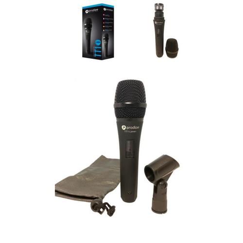 Microphone PRO dynamique TT1 LANEN cardioïdes Pour Party Karaoké PRO Chant Studio Scène + Pince et housse de protection