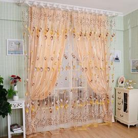 Rideau perlé pour salon blanc, frange 1x2m, décoration de mariage  transparente, rideaux à pompons pour porte