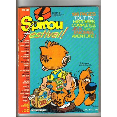 Spirou Festival - 1982 Hors-Série  N° 1982 : Spirou Festival