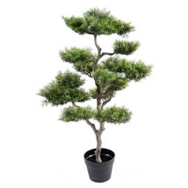Bonsaï Pinus Artificiel En Nuages H 95 Cm Tronc Pe Superbe