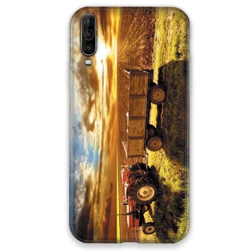 Coque Pour Wiko View 4 Agriculture Tracteur Color