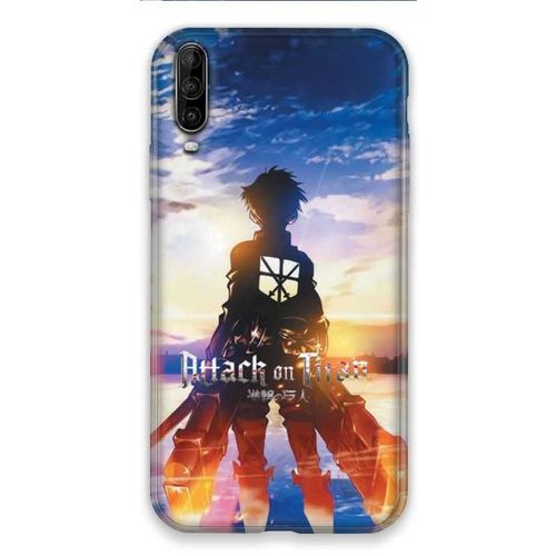 Coque Pour Wiko View 4 Lite Manga Attaque Titans Soleil