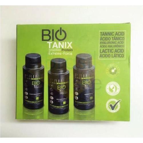 Lissage Au Tanin Sans Formol Bio Tanix Prime Bio 3*100ml 