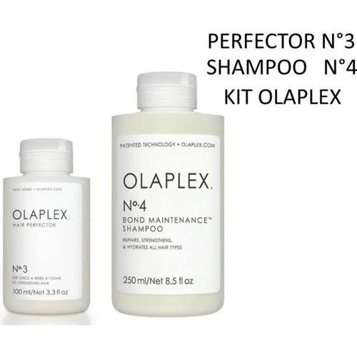 Olaplex 4 Shampooings + Oolaplex Perfector N 3 Kit Reconstruction 229 