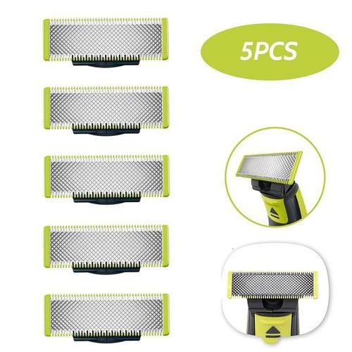 Lames de rechange 5 pièces compatibles OneBlade