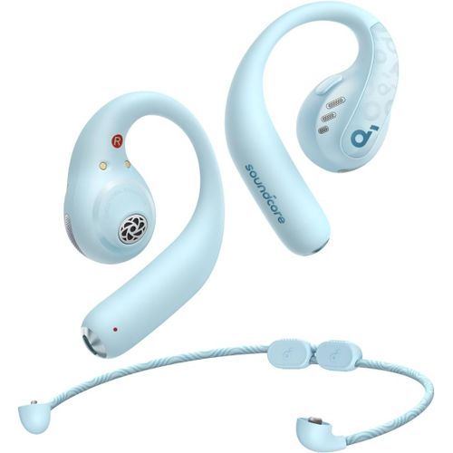by Anker AeroFit Pro Écouteurs Bluetooth Open Ear, Écouteurs sans Fil, Confort Optimal, Ajustement sûr, Ergonomiques, Son Riche avec LDAC, Bluetooth 5.3, IPX5, 46 Heures de Lecture, App [G158]