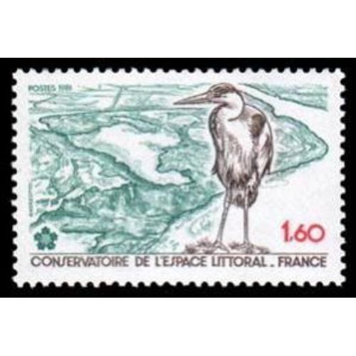 Timbre Oblitéré - Conservatoire De L'espace Littoral Et Rivages Marécageux - N° 2146