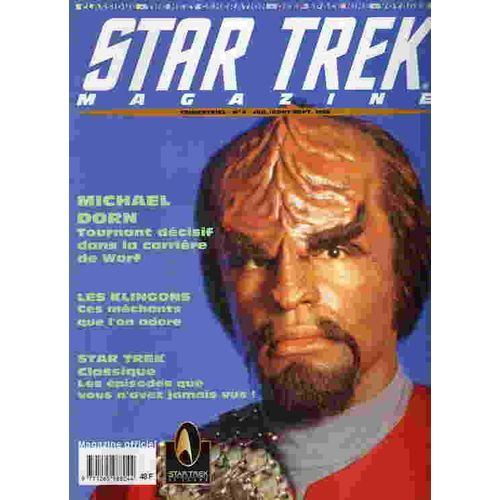 Star Trek Magazine (V.F) N° 04 : Michael Dorn;Les Klingons;Star Trek Classique