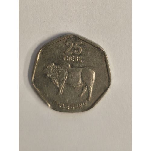 Monnaie Botswana 25 Thebe 1998