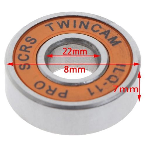 Scooter Lisse De Patin Lubrifié Par Huile De Bruit De Scooter De Ilq-11, Roulement De Roue De Patin En Ligne De Vitesse De Longboard, 10 Pcs, 8pcs-10pcs